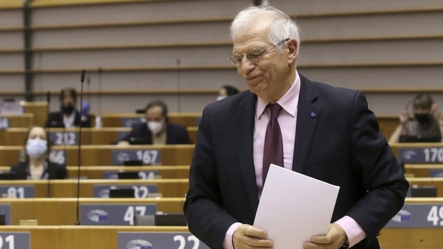 Der EU-Aussenbeauftragte Josep Borrell. Der EU-Aussenbeauftragte Josep Borrell.