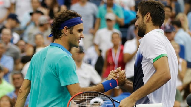 Der spätere US-Open-Sieger Marin Cilic. Der spätere US-Open-Sieger Marin Cilic.