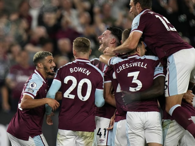 West Ham freut sich West Ham freut sich
