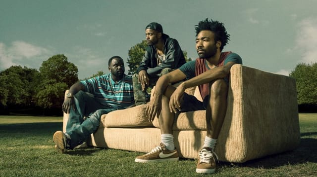 Earn (rechts) und seine Buddies in der Serie «Atlanta». Earn (rechts) und seine Buddies in der Serie «Atlanta».