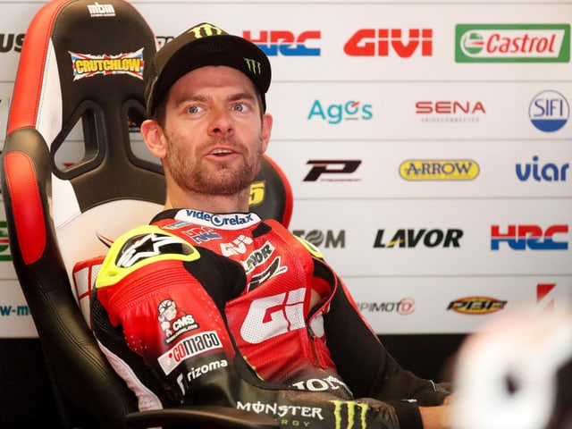 Der britische MotoGP-Pilot Cal Crutchlow. Der britische MotoGP-Pilot Cal Crutchlow.