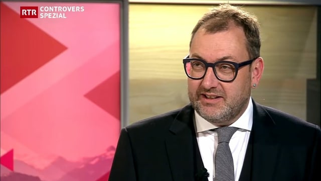 Peter Peyer en l'emissiun Controvers Peter Peyer en l'emissiun Controvers