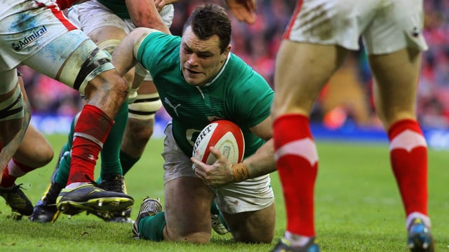 Irlands Rugby-Spieler Cian Heaney Irlands Rugby-Spieler Cian Heaney