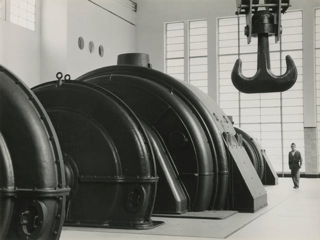 Kraftwerk Grande Dixence, 1942. Kraftwerk Grande Dixence, 1942.