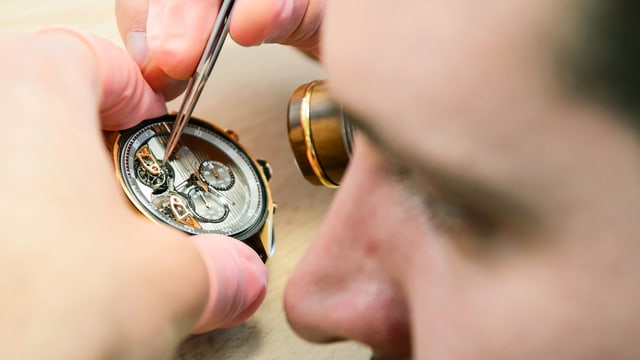 Uhrmacher in La Chaux-de-Fonds