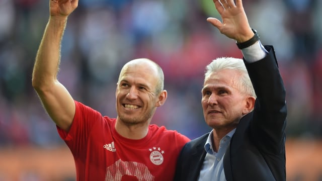 Arjen Robben: «Papa kommt als Meister nach Hause» (ARD, Phillipp Nagel)