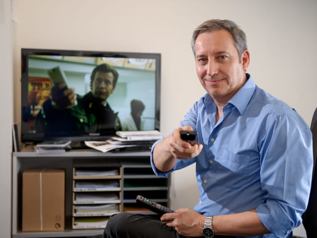 Porträt von Heinz Schweizer, Redaktionsleiter Einkauf Fiktion, Factual und Einsatzprogramme Porträt von Heinz Schweizer, Redaktionsleiter Einkauf Fiktion, Factual und Einsatzprogramme