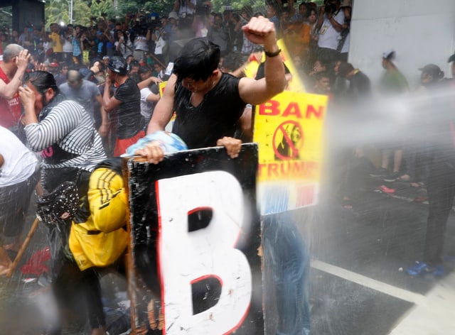 Protestierende Protestierende