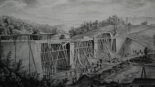 Historisches Bild Baustelle Historisches Bild Baustelle