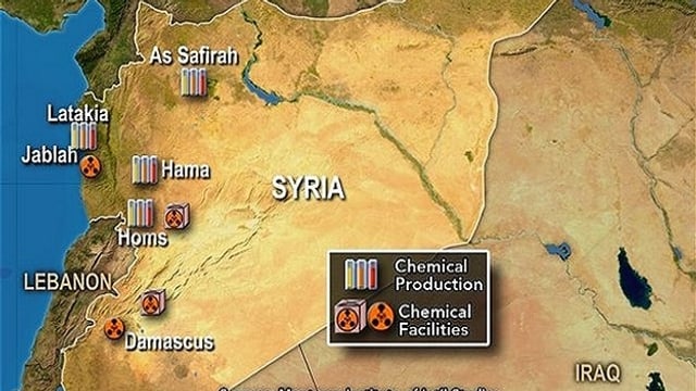 Karte Syriens Karte Syriens