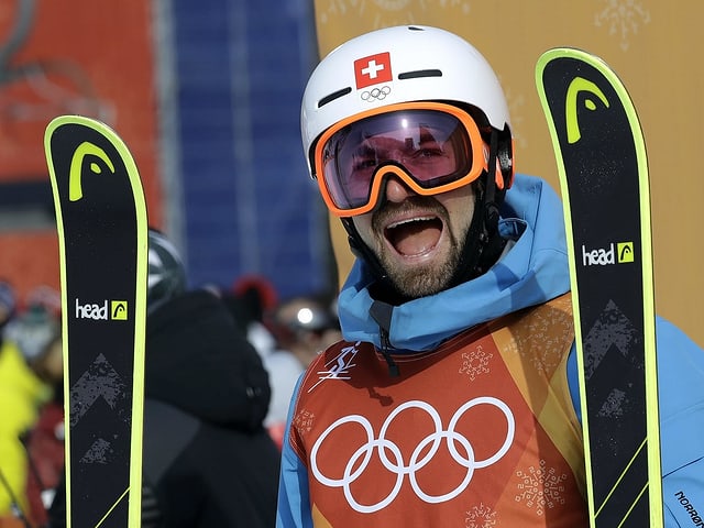 Jonas Hunziker hier zu sehen an den Olympischen Spielen 2018. Jonas Hunziker hier zu sehen an den Olympischen Spielen 2018.