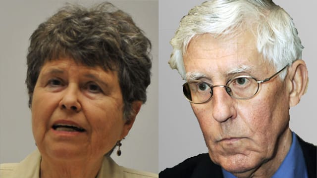 Porträtbild von Beatrice und Peter von Matt Porträtbild von Beatrice und Peter von Matt