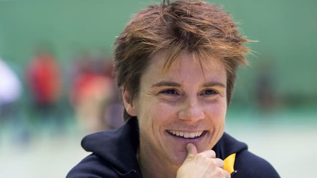 Maja Neuenschwander im Porträt. Maja Neuenschwander im Porträt.