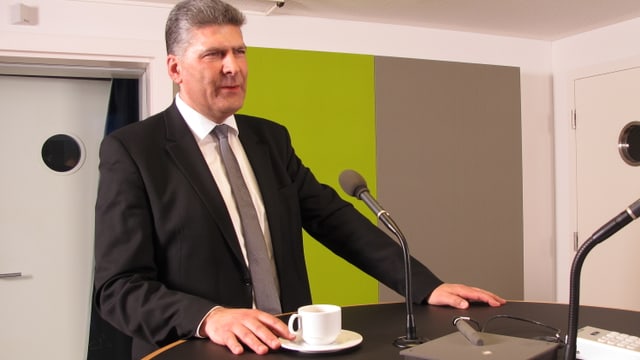 Der Präsident der St. Galler Gemeindepräsidenten, Boris Tschirky. Der Präsident der St. Galler Gemeindepräsidenten, Boris Tschirky.