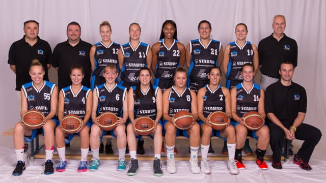 Teamfoto der Basketballerinnen Teamfoto der Basketballerinnen
