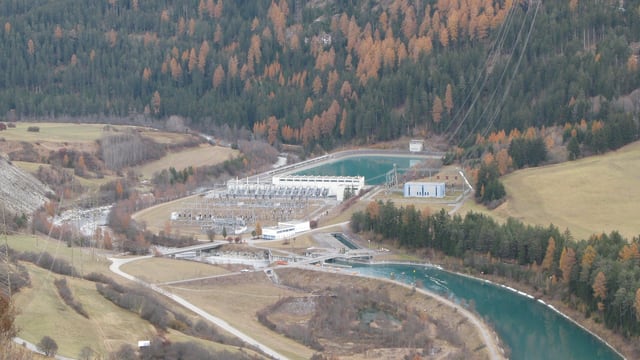 La centrala da las Ouvras Electricas Engiadina SA a Pradella. La centrala da las Ouvras Electricas Engiadina SA a Pradella.