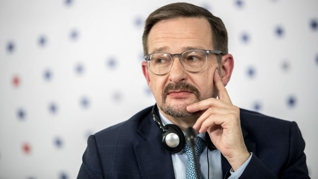 Zu sehen ist ex OSZE-Generalsekretär Thomas Greminger. Zu sehen ist ex OSZE-Generalsekretär Thomas Greminger.