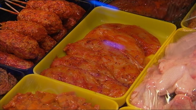 Fleisch in der Offentheke Fleisch in der Offentheke