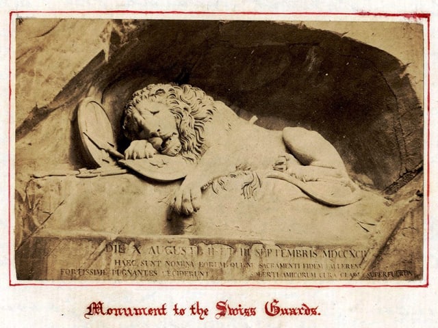 Löwendenkmal Löwendenkmal