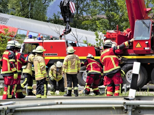 Location of the accident in Upper Bavaria.