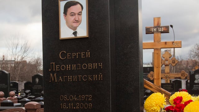 Sergei Magnitskys Grab. Sergei Magnitskys Grab.