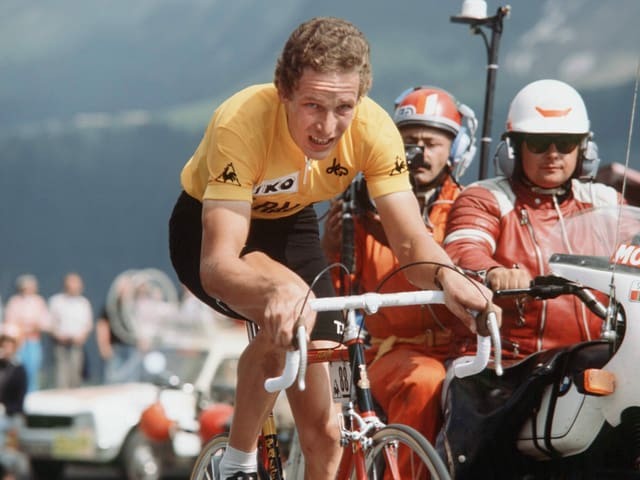 «Didi» Thurau fährt an der Tour de France 1977 ins Rampenlicht. «Didi» Thurau fährt an der Tour de France 1977 ins Rampenlicht.