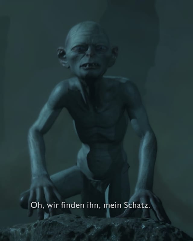 Gollum ist kein Monster sondern war ursprünglich ein Hobbit namens Sméagol. Gollum ist kein Monster sondern war ursprünglich ein Hobbit namens Sméagol.