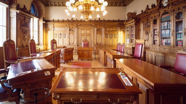 Blick ins Bundesratszimmer Blick ins Bundesratszimmer
