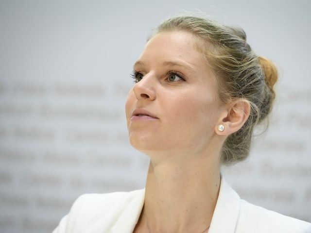 Jill Nussbaumer, Vizepräsidentin der Jungfreisinnigen Jill Nussbaumer, Vizepräsidentin der Jungfreisinnigen