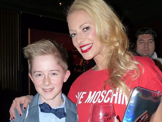 Joshua Broger mit Christa Rigozzi