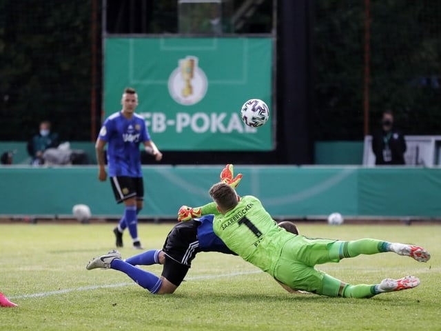 Saarbrückens Pokal-Märchen endet im Halbfinal. Saarbrückens Pokal-Märchen endet im Halbfinal.