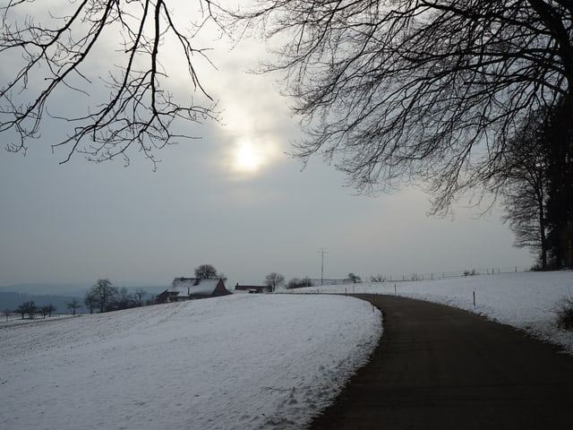 Viele Wolken und nur fahler Sonnenschein