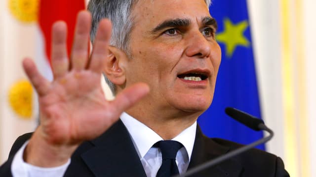 Portrait des österreichischen Bundeskanzlers Werner Faymann. Portrait des österreichischen Bundeskanzlers Werner Faymann.