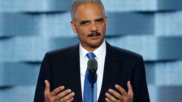 Der ehemalige US-Justizminister Eric Holder. Der ehemalige US-Justizminister Eric Holder.