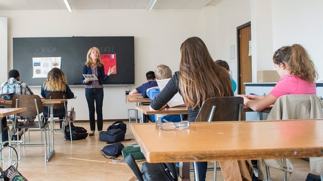 Blick in ein Schulzimmer Blick in ein Schulzimmer