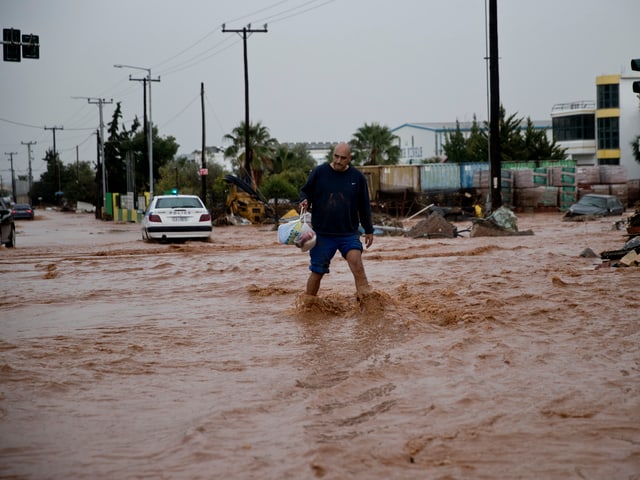 Unwetter In Griechenland An Entwarnung Ist Nicht Zu Denken News Srf