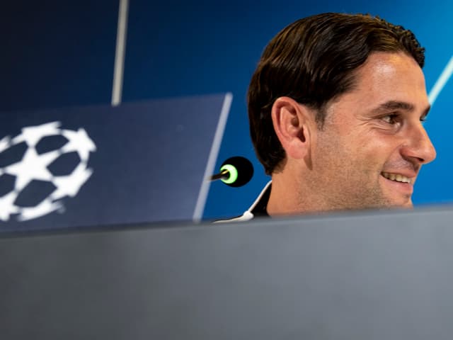YB-Trainer Gerardo Seoane an einer Medienkonferenz YB-Trainer Gerardo Seoane an einer Medienkonferenz