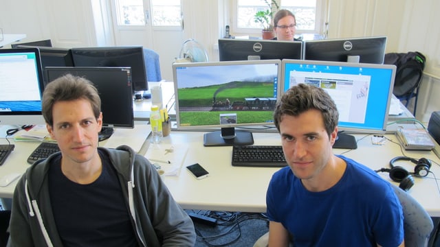 Die Macher des Studios ein Gebrüderpaar aus Schaffhausen. Die Macher des Studios ein Gebrüderpaar aus Schaffhausen.