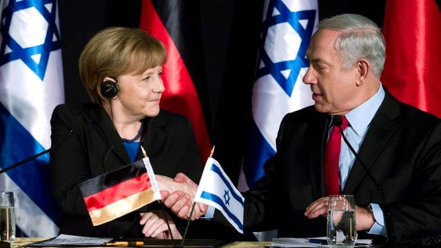Merkel und Netanyahu am Regierungstreffen in Jerusalem Merkel und Netanyahu am Regierungstreffen in Jerusalem