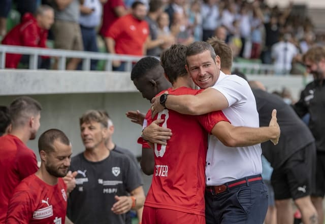 Mario Frick hat mit Vaduz die Chance auf den Aufstieg in die Super League. Mario Frick hat mit Vaduz die Chance auf den Aufstieg in die Super League.