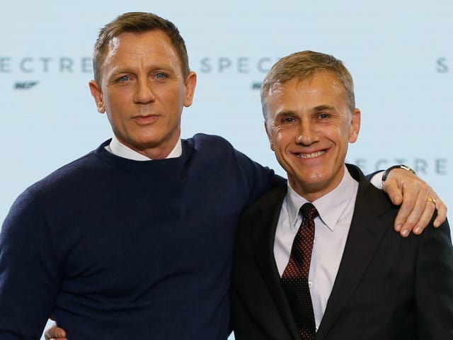 Portrait von Christoph Waltz. Portrait von Christoph Waltz.