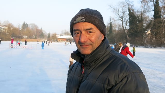 Eismeister Patrick Sutter über die Eisqualität (27.1.2017)