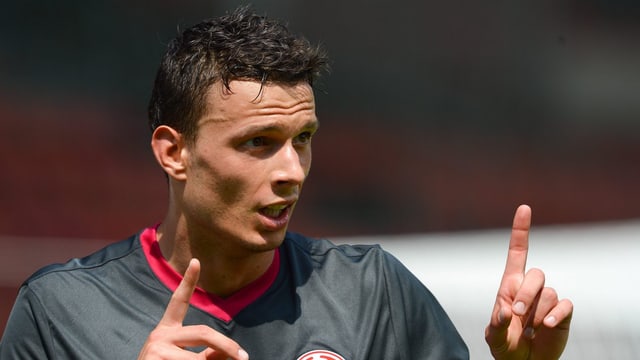 Petar Sliskovic stürmt in der Rückrunde für den FCA. Petar Sliskovic stürmt in der Rückrunde für den FCA.