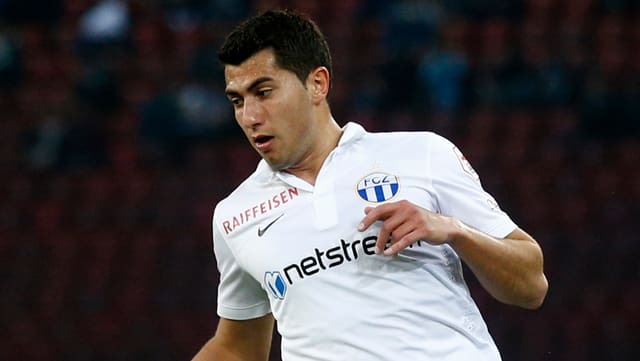 Artem Simonyan im FCZ-Trikot. Artem Simonyan im FCZ-Trikot.