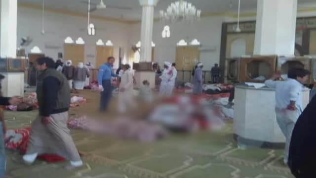 Das Innere der Moschee. Das Innere der Moschee.