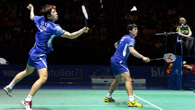Koreaner fehlen an den Badminton Swiss Open 15. (10.3.15)