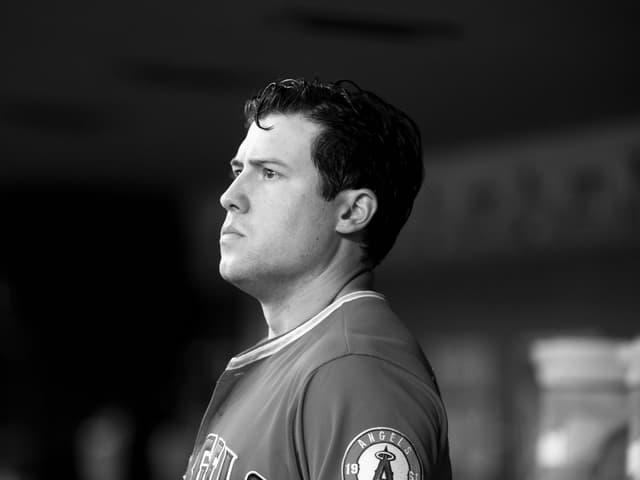 Baseballspieler Tyler Skaggs. Baseballspieler Tyler Skaggs.