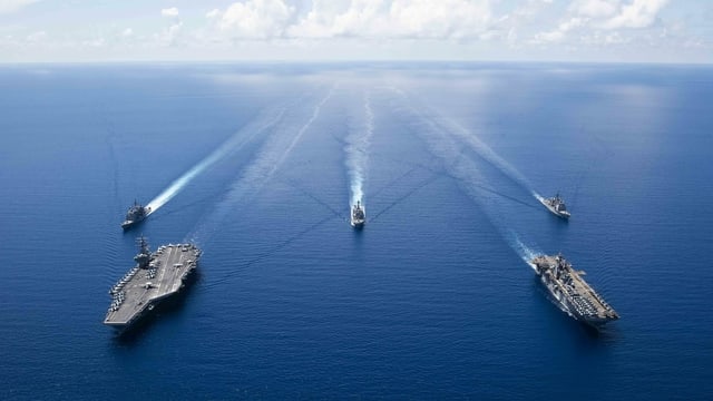 US-Navy-Schiffe. US-Navy-Schiffe.