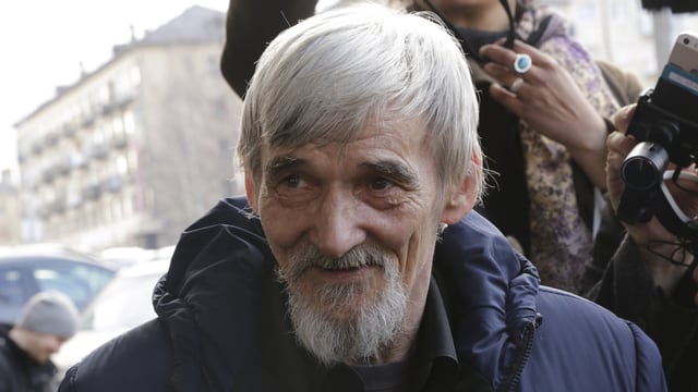 Der Historiker Jurij Dmitriev ist hat den Gulag und die Stalin-Opfer in Nordrussland untersucht. Der Historiker Jurij Dmitriev ist hat den Gulag und die Stalin-Opfer in Nordrussland untersucht.