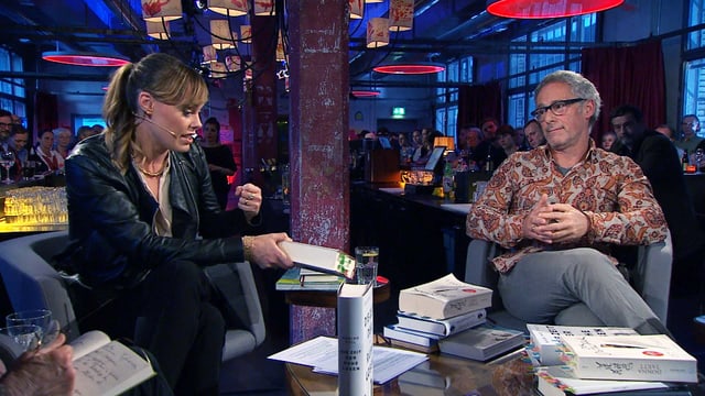 Dani Levy im Literaturclub. Dani Levy im Literaturclub.